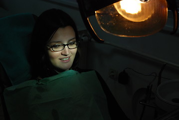 Image showing at dentist