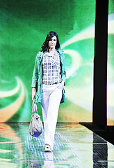 Image showing fashion show