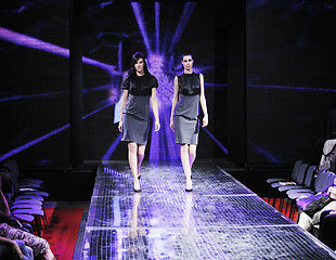 Image showing fashion show