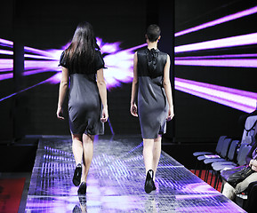 Image showing fashion show