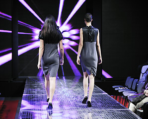 Image showing fashion show