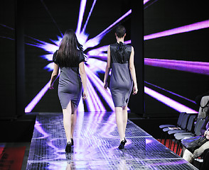 Image showing fashion show