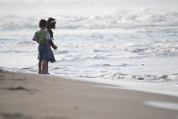 Image showing fun at beach