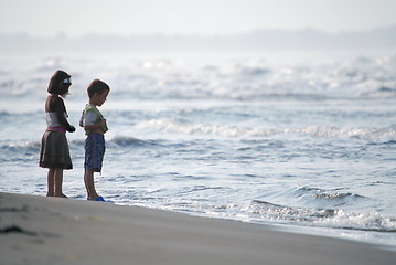 Image showing fun at beach