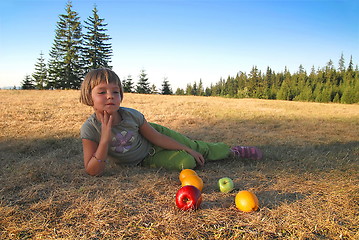 Image showing healthy picnic