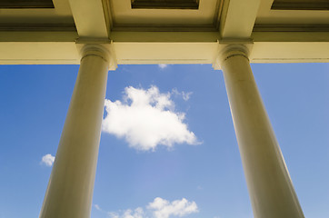 Image showing School Building Columns