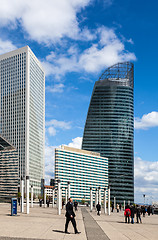 Image showing Skyscrapers in La Defense