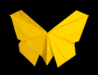 Image showing Yellow butterfly 