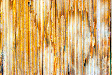 Image showing fence weathered wood background