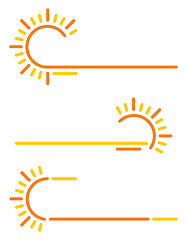 Image showing Corporate symbol templates