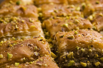 Image showing Baklava - traditional middle east sweet desert