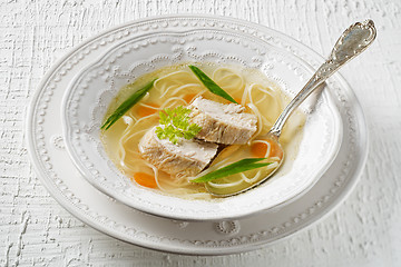 Image showing Chicken soup