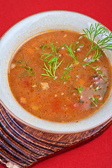 Image showing cabbage soup