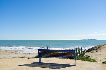 Image showing Beach promenade