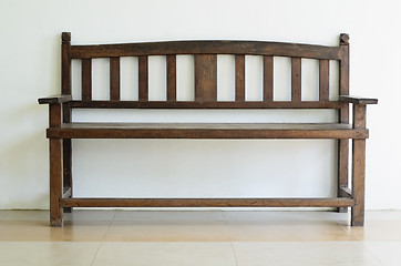 Image showing Wooden Bench