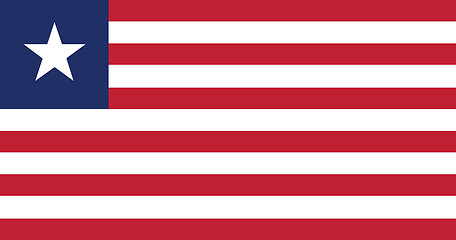 Image showing Flag of Liberia