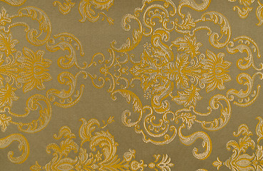 Image showing floral pattern on the fabric