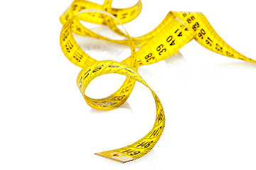 Image showing Measuring tape of the tailor