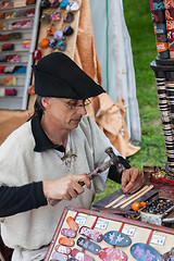 Image showing Medieval Leatherworker