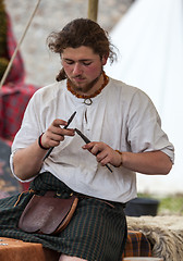 Image showing Medieval Scottish Jeweller