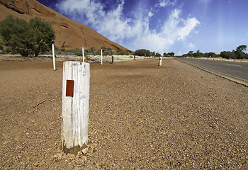 Image showing Road of Northern Territory