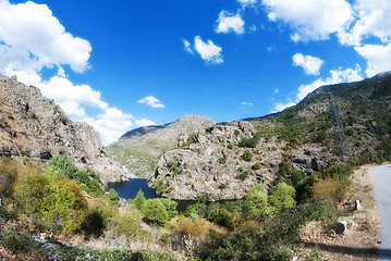 Image showing Mountains of Corsica, France