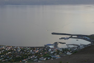 Image showing Boat returning home