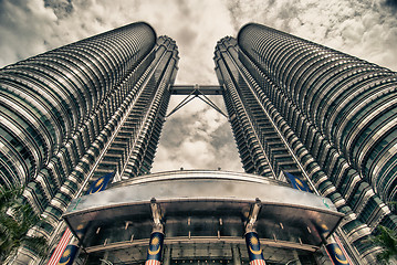 Image showing Petronas Towers, Kuala Lumpur, Malaysia