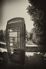 Image showing Red Cabin in Barga