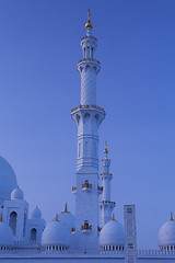 Image showing Abu Dhabi Sheikh Zayed White Mosque