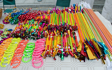 Image showing colorful delicious candies street fair 