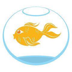 Image showing Goldfish symbol