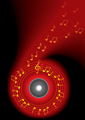 Image showing Music background