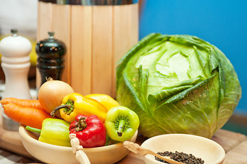 Image showing fresh vegetables