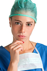 Image showing Female Surgeon