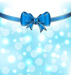 Image showing Christmas elegant packing with bow