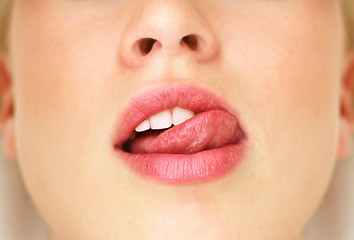 Image showing lips