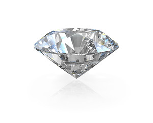 Image showing Round, old european cut diamond