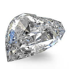 Image showing Heart shaped diamond