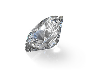 Image showing Round, old european cut diamond