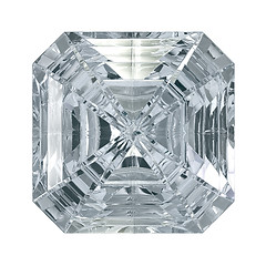 Image showing Asscher Cut Diamond