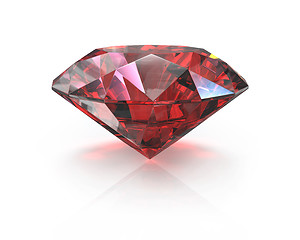 Image showing Round cut ruby