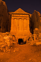 Image showing Ancient monument in jerusalem