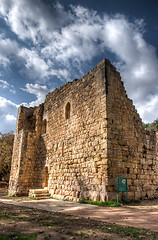 Image showing medieval,  castle near jerusalem