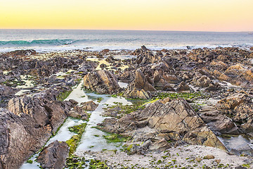 Image showing The Atlantic Ocean Coast in South Africa