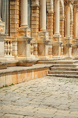 Image showing Hektorovic Palace on main square of Hvar, Croatia