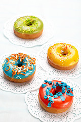 Image showing baked donuts