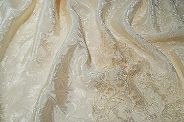 Image showing Silk and lace