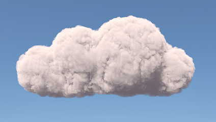 Image showing Abstract cloud symbol