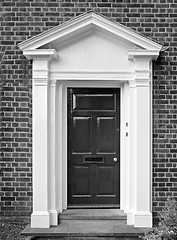 Image showing British door